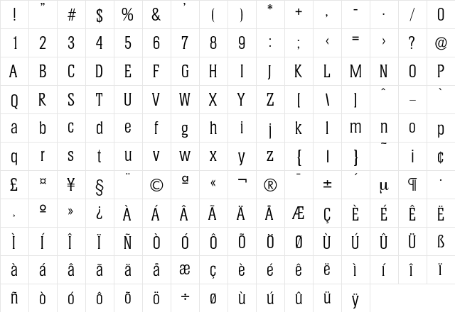 Helium-Regular Regular  glyph index