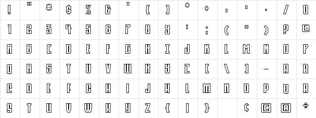CCPhasesOnStun Roman  glyph index