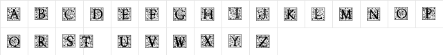 Nabel Regular  glyph index