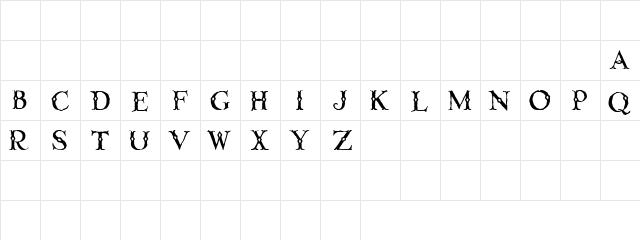 Linthicum Demo Regular  glyph index