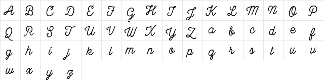 Local Brewery Two  glyph index