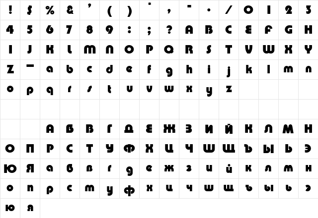 DG_Pump Normal  glyph index