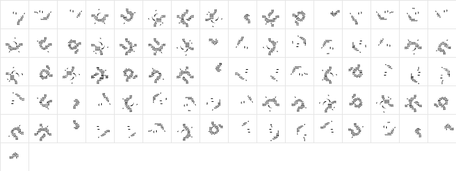 ChinezeDragon LT Std 3 Regular  glyph index
