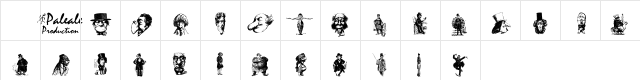 Unca Pale 1 Regular  glyph index