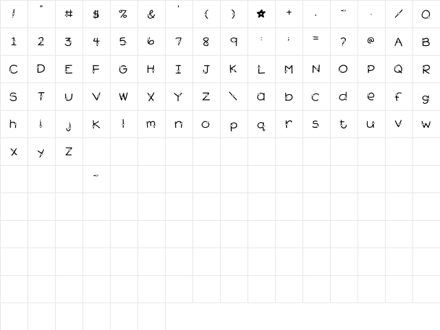 2Peas Heart's Delight 2Peas Heart's Delight  glyph index