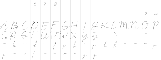 Corleone Demo Regular  glyph index