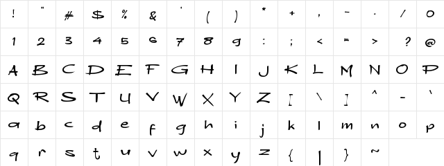 a Amne Sans Regular  glyph index
