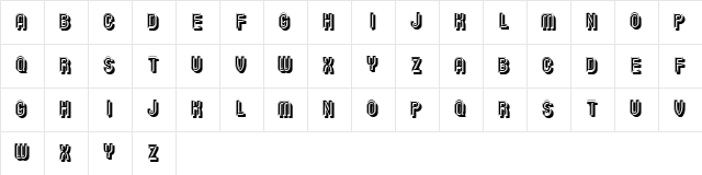 Tissue Regular  glyph index