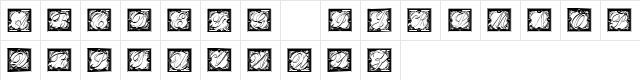 ryp_ornate7 Regular  glyph index