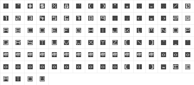 back to heavy coat fat ground_line-h Regular  glyph index