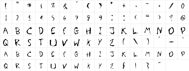 SinnerMovieCredits smallcaps  glyph index