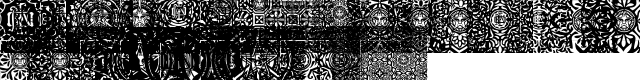 ObeyPatterns Regular  glyph index