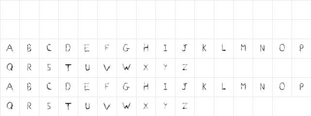 Marque March Regular  glyph index