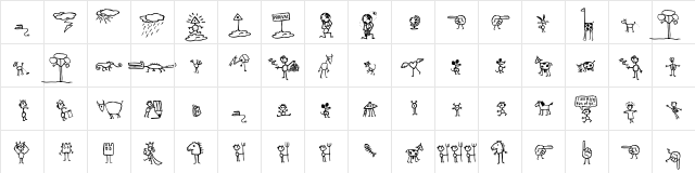 Letterine ArchetipettiTwo  glyph index