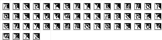StonageStamp Normal  glyph index