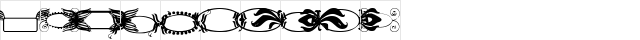 DreamButtons Regular  glyph index