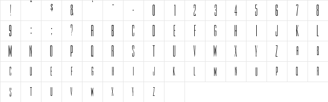 TiowaSCapsSSK Regular  glyph index