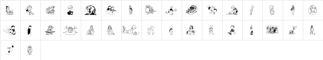 KiddieClip 1 Regular  glyph index