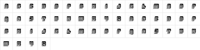 Kings Hollow Regular  glyph index