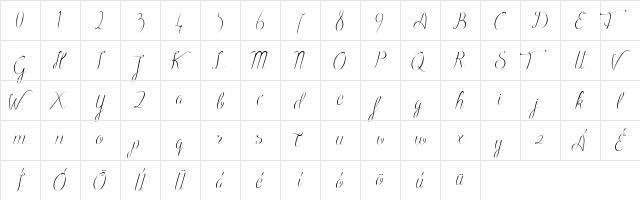 Black Olives Regular  glyph index