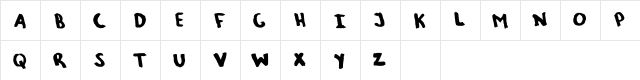 Maker Van Regular  glyph index