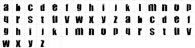 Mark Normal  glyph index
