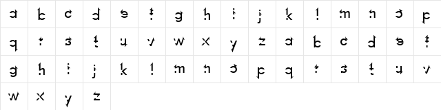 Lost Link Lost Link  glyph index
