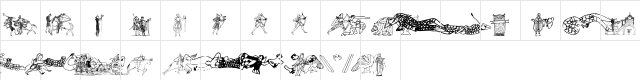 BasBayeux.02 Regular  glyph index
