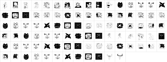 VariationsForPablo Regular  glyph index