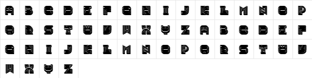Museum Regular  glyph index