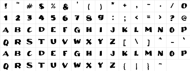 a Akuilah Regular  glyph index