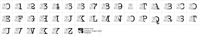pf_xmas_complaint Regular  glyph index