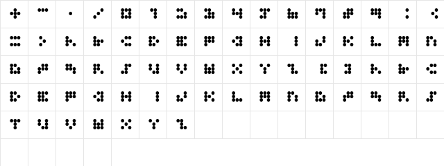 CIRCULAR9 E  glyph index