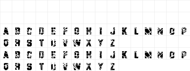 Fight Me Later Regular  glyph index