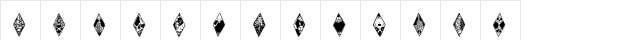 WWWraithBats Regular  glyph index