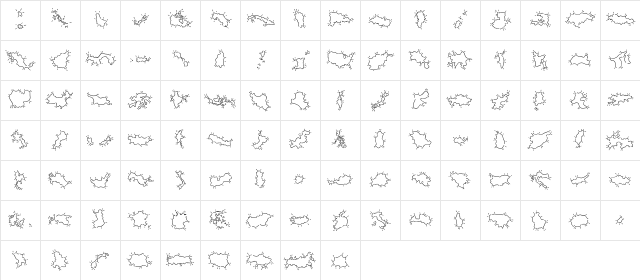 MiniPics GlobalNSpurt  glyph index