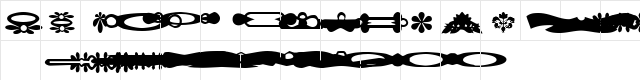 GC Design Ding Dingbat  glyph index