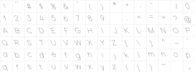 Nordica Plus NordicaClassicUltraLightOpObl  glyph index