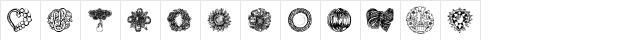 ck_ornaments 1 Regular  glyph index