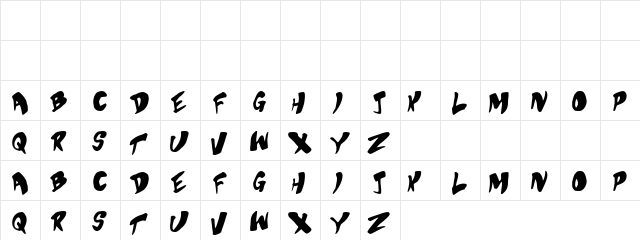 Bubblegum Superstar Regular  glyph index