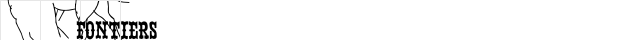 FONTIERS Regular  glyph index