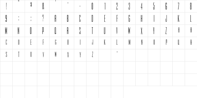 TiowaSCapsSSK Regular  glyph index