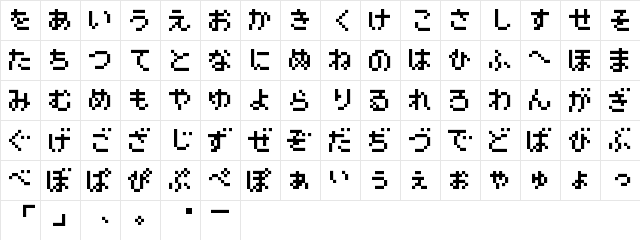 Pokemon Card GB Japan HR Regular  glyph index