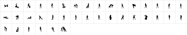 N0RPICONS1 Regular  glyph index