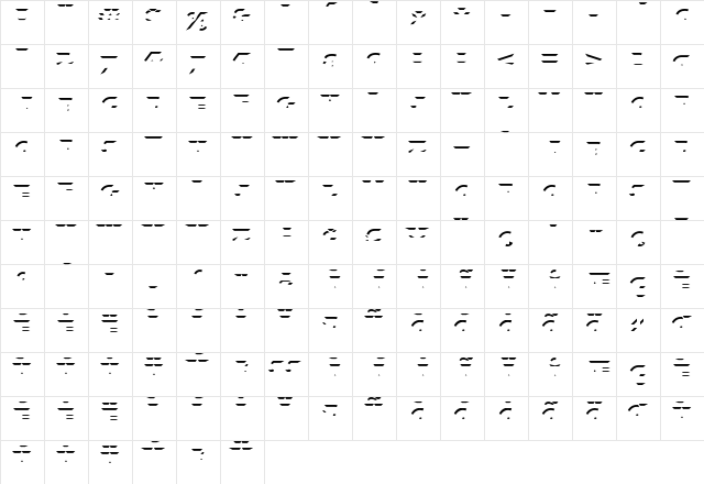 Xylitol Up  glyph index