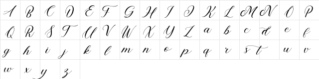 Vedacity DEMO Regular  glyph index
