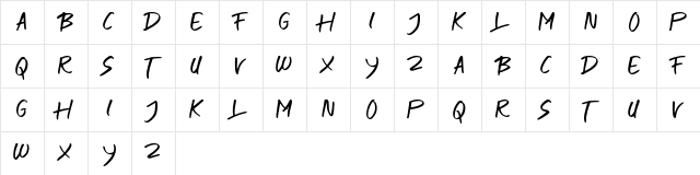 SQUAD JUMPS Regular  glyph index