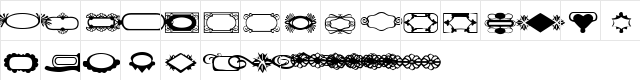 GCDesign Ding 2 Regular  glyph index