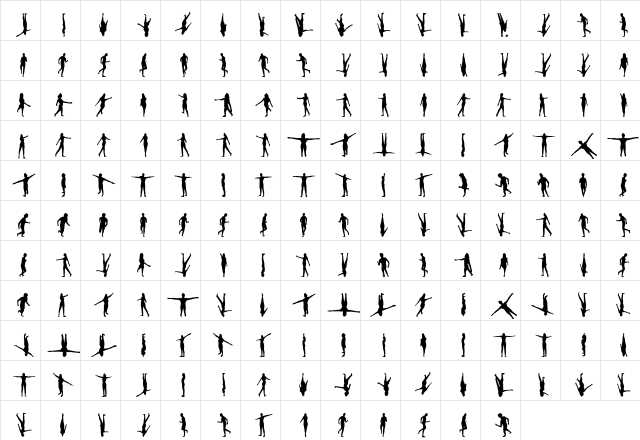 AIHeSheIt Regular  glyph index