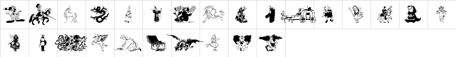 fantasy_csp Regular  glyph index